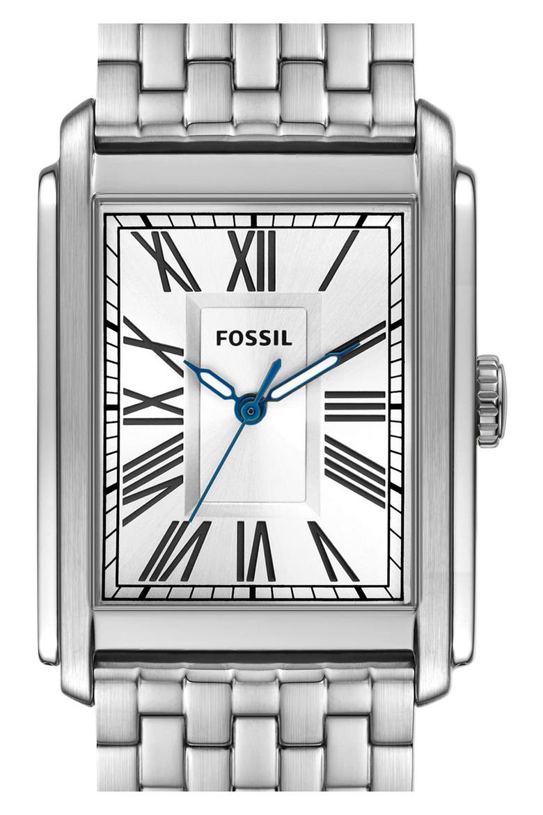 Carraway Bracelet Watch, 30mm, Alternate, color, SILVER