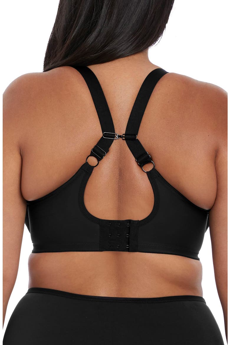 Lydia Full Figure Underwire Convertible Bra, Alternate, color, BLACK