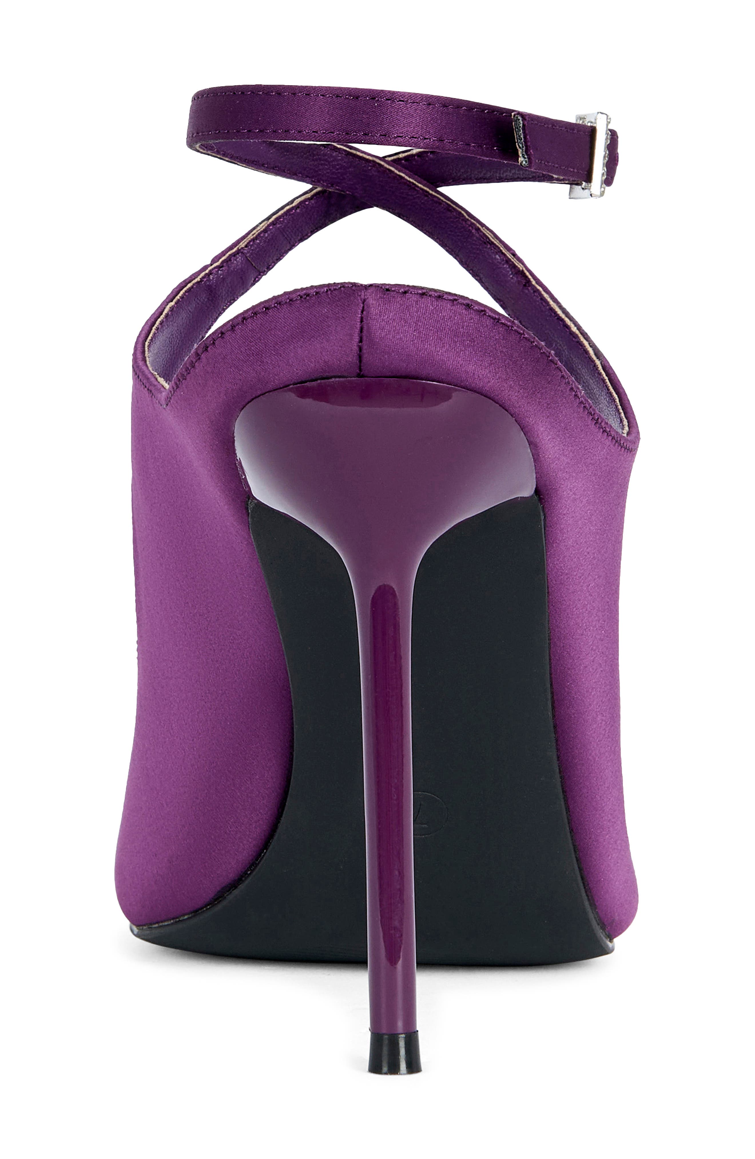 Quiet Open Toe Sandal, Alternate, color, PURPLE