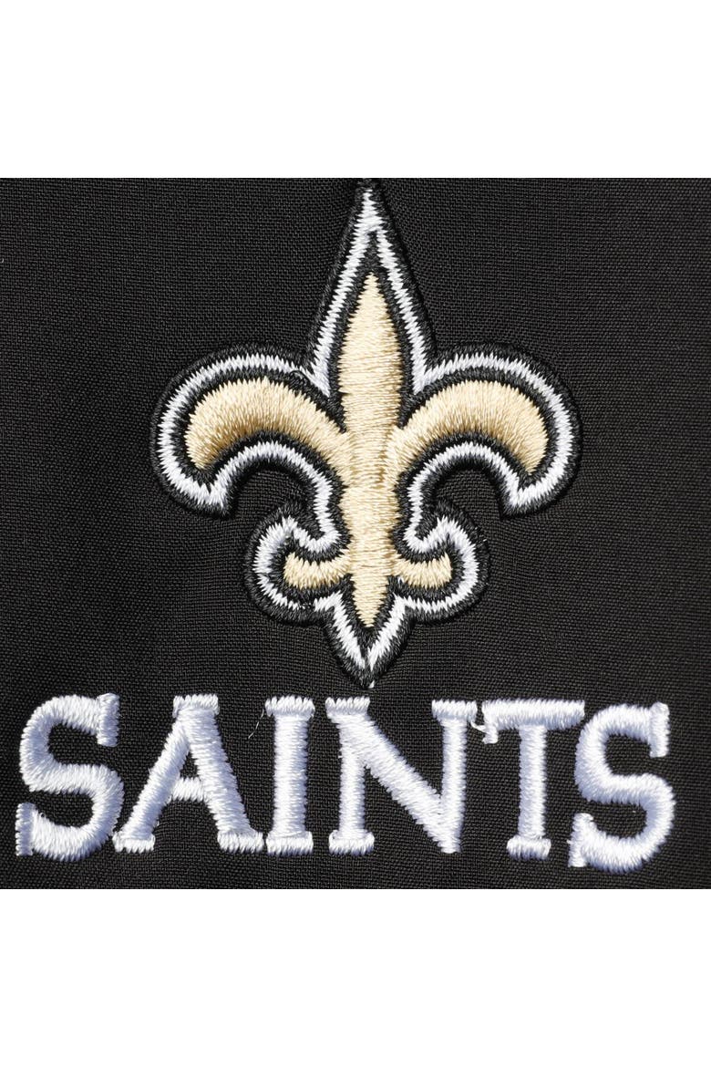 Men's Dunbrooke Black New Orleans Saints Big & Tall Sonoma Softshell Full-Zip Jacket, Alternate, color, Black
