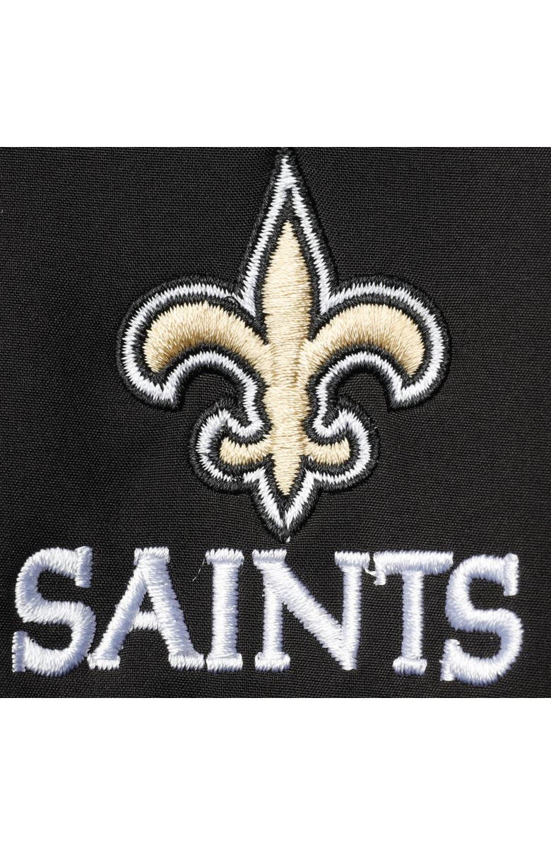 DUNBROOKE Men's Dunbrooke Black New Orleans Saints Big & Tall Sonoma Softshell Full-Zip Jacket, Alternate, color, Black