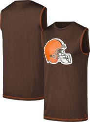 New Era Men's New Era Brown Cleveland Browns Tank Top