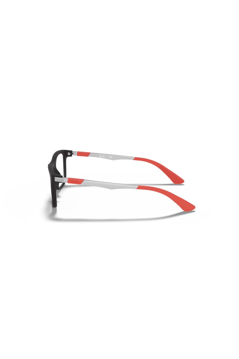46mm Square optical glasses, Alternate, color, Black