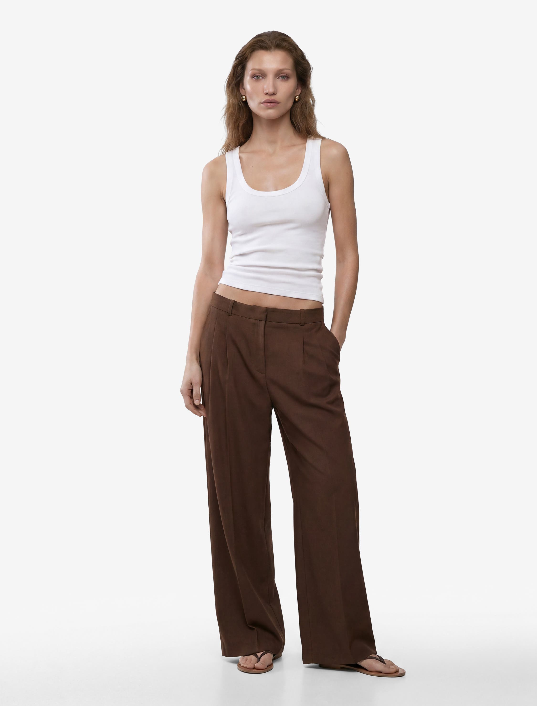 selected BROWN