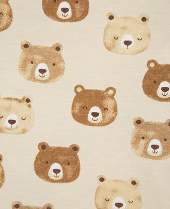 Brown Bear 2-Pack Stretch Viscose Pajama Set
