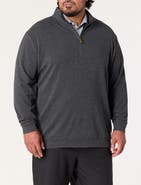 TravisMathew Fit By DXL Big & Tall Cloud 1/4-Zip Sweater