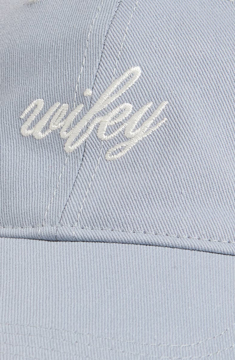 FRASIER STERLING Wifey Cotton Canvas Baseball Cap, Alternate, color, Blue