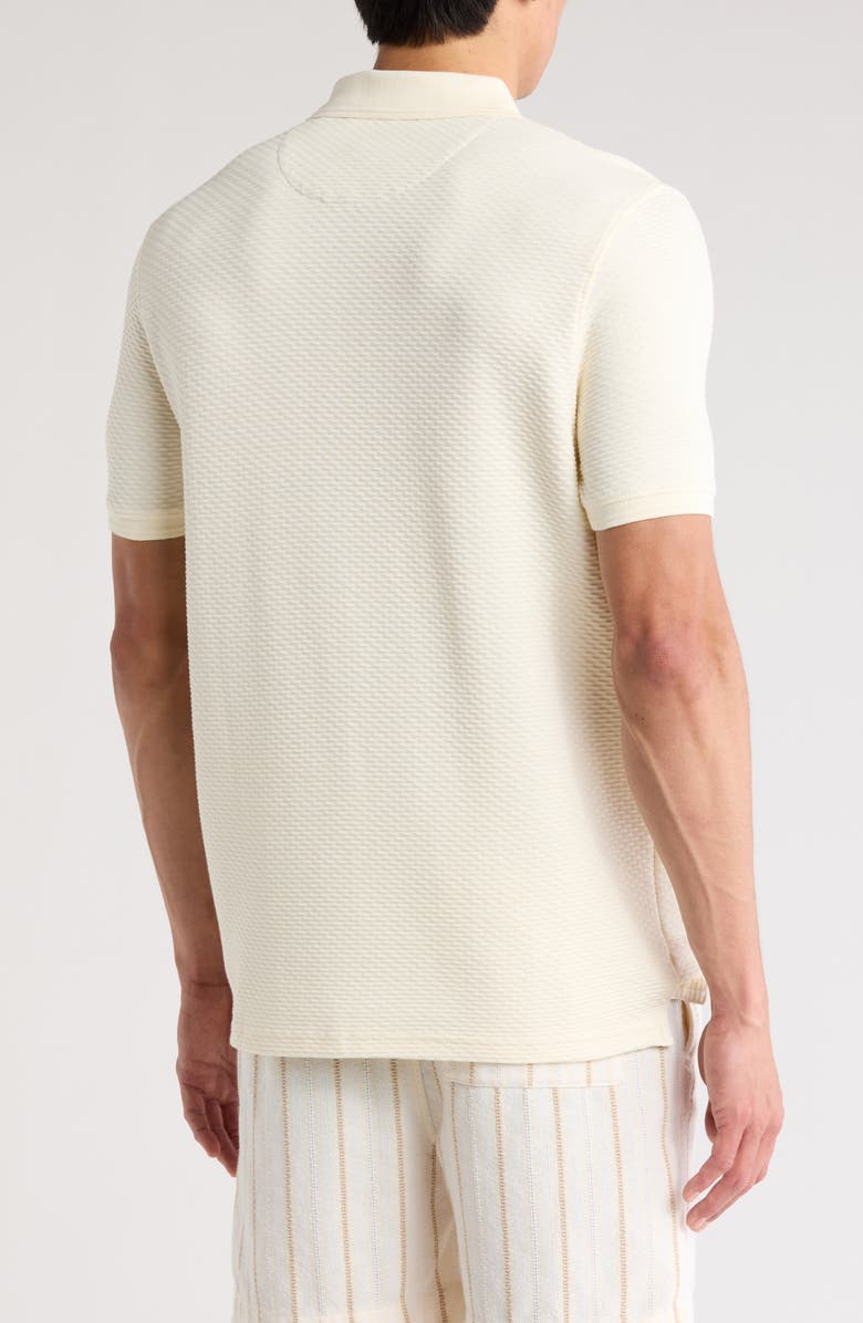 DENIM AND FLOWER Zip Polo, Alternate, color, 