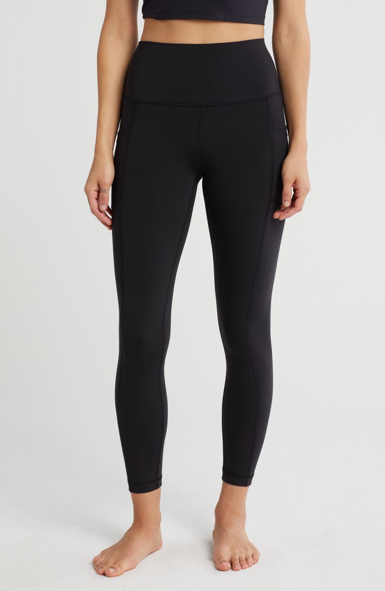 YOGALICIOUS 2-Pack Lux Everyday Elastic Free Waistband Leggings, Main, color,