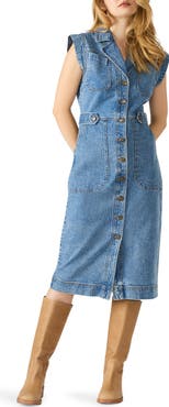 Steve Madden Julieta Denim Midi Dress