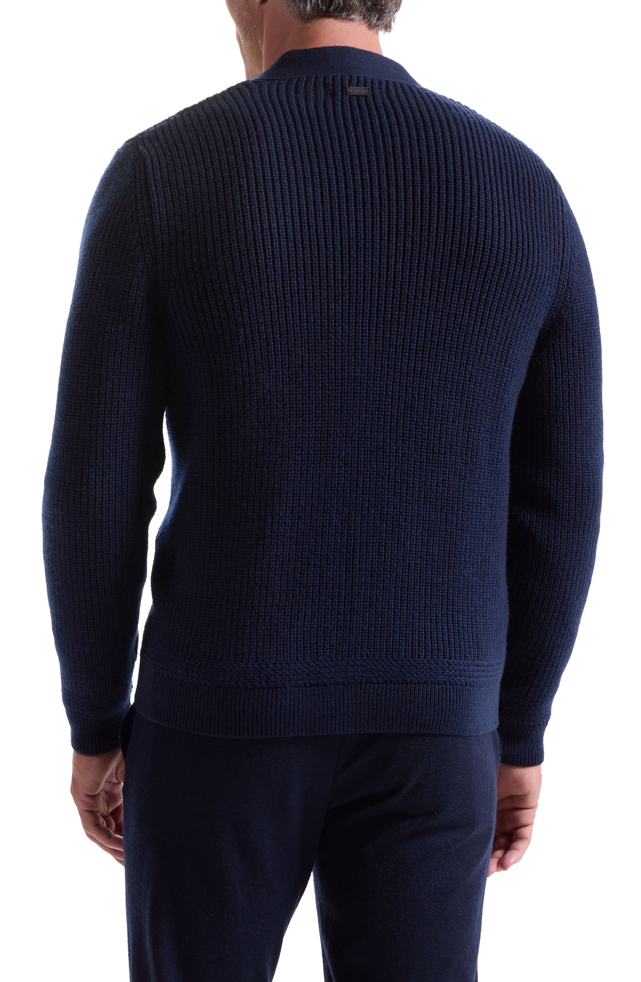 Rib Merino Wool Cardigan - image 2