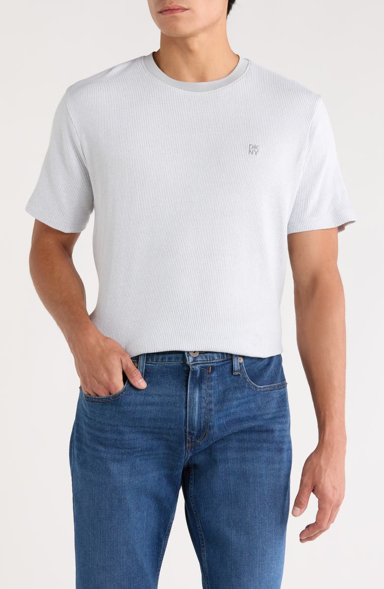 DKNY SPORTSWEAR Bram Knit T-Shirt, Main, color, Grey