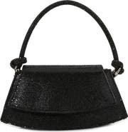 BERNESS Rhinestone Curved Bottom Shoulder Bag