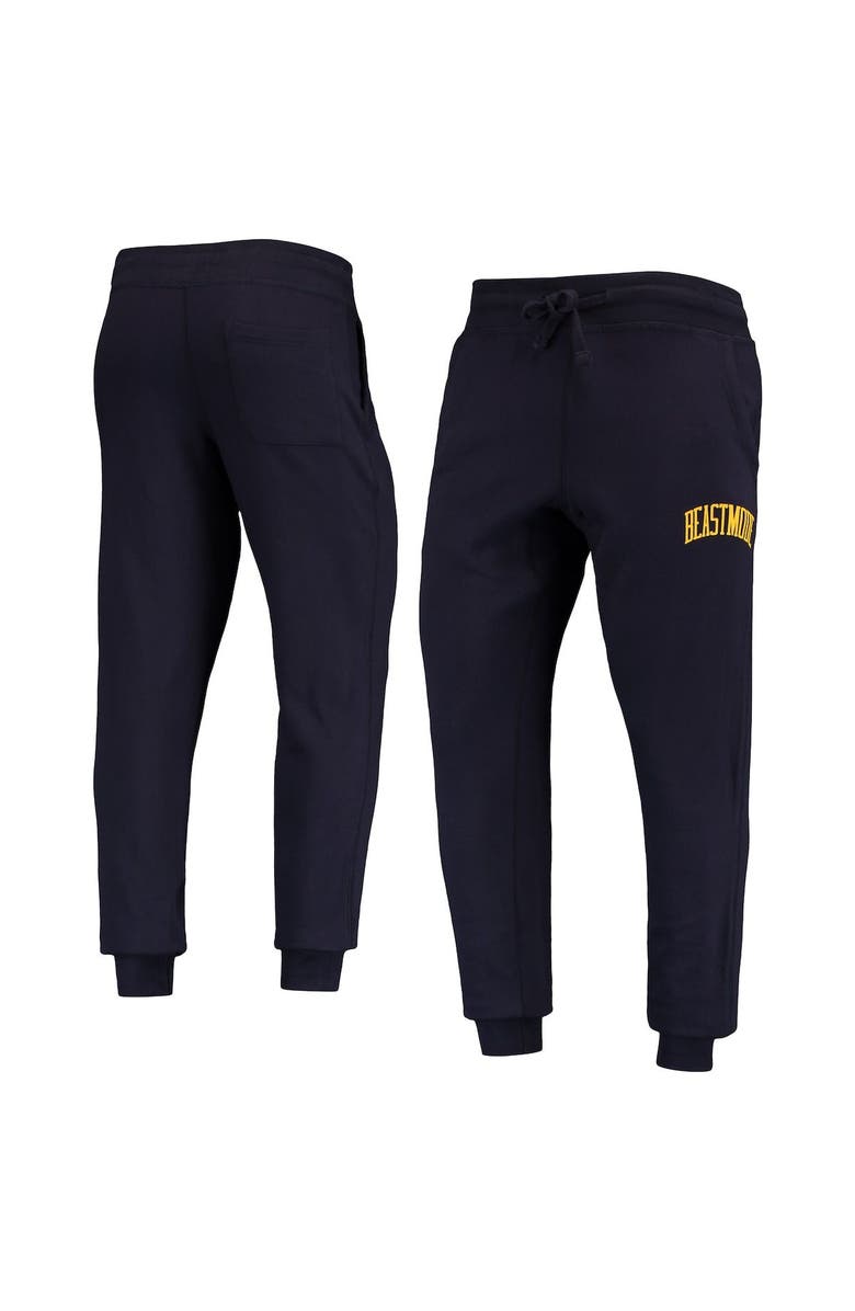 Beast Mode Men's Navy Beast Mode Collegiate Jogger Pants, Main, color,