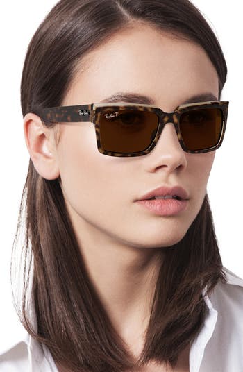 Ray-Ban Inverness 54mm Polarized Pillow Sunglasses | Nordstrom Ray-Ban Inverness 54mm Polarized Pillow Sunglasses | Nordstrom