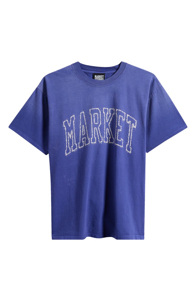 MARKET Vintage Arc Logo Graphic T-Shirt, Alternate, color, Skipper-Blue
