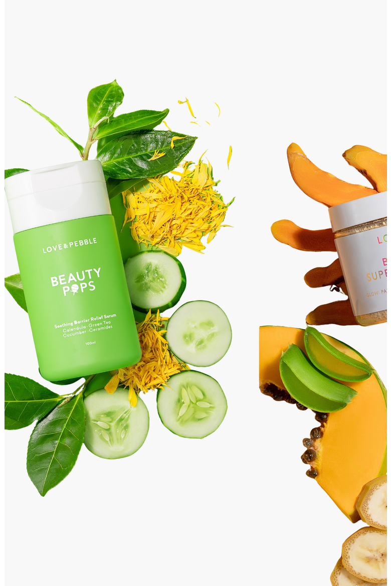 BEAUTY POPS Glow and Soothe Skincare Bundle, Alternate, color, Green
