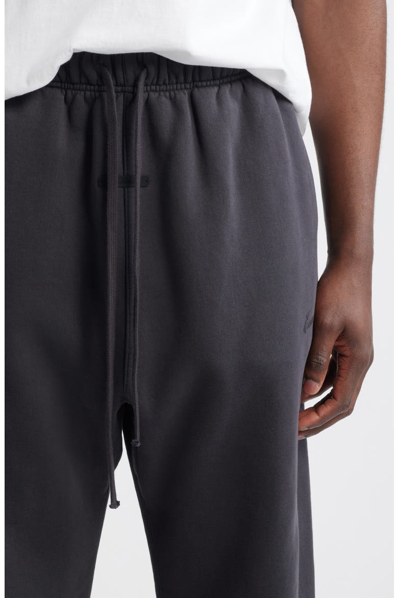 Signature Flare Sweatpants, Alternate, color, CONCRETE/DARK CONCRETE HEATHER