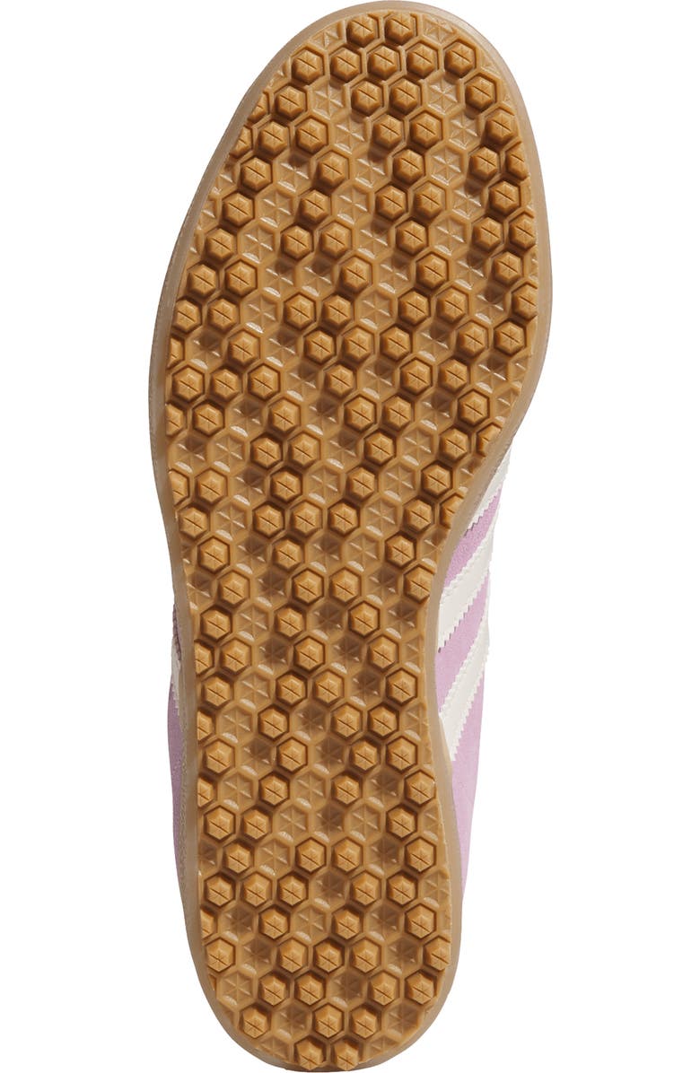 adidas Gazelle Spikeless Golf Shoe, Alternate, color, Lilac/ Chalk White/ Bluebird