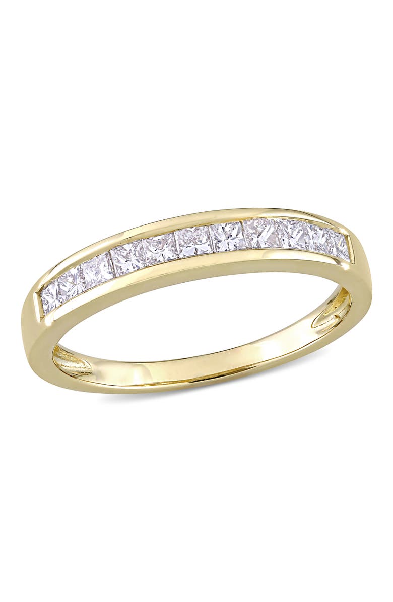 Julianna B. Diamond Princess Anniversary Band 14k, Main, color, 14K Yellow Gold