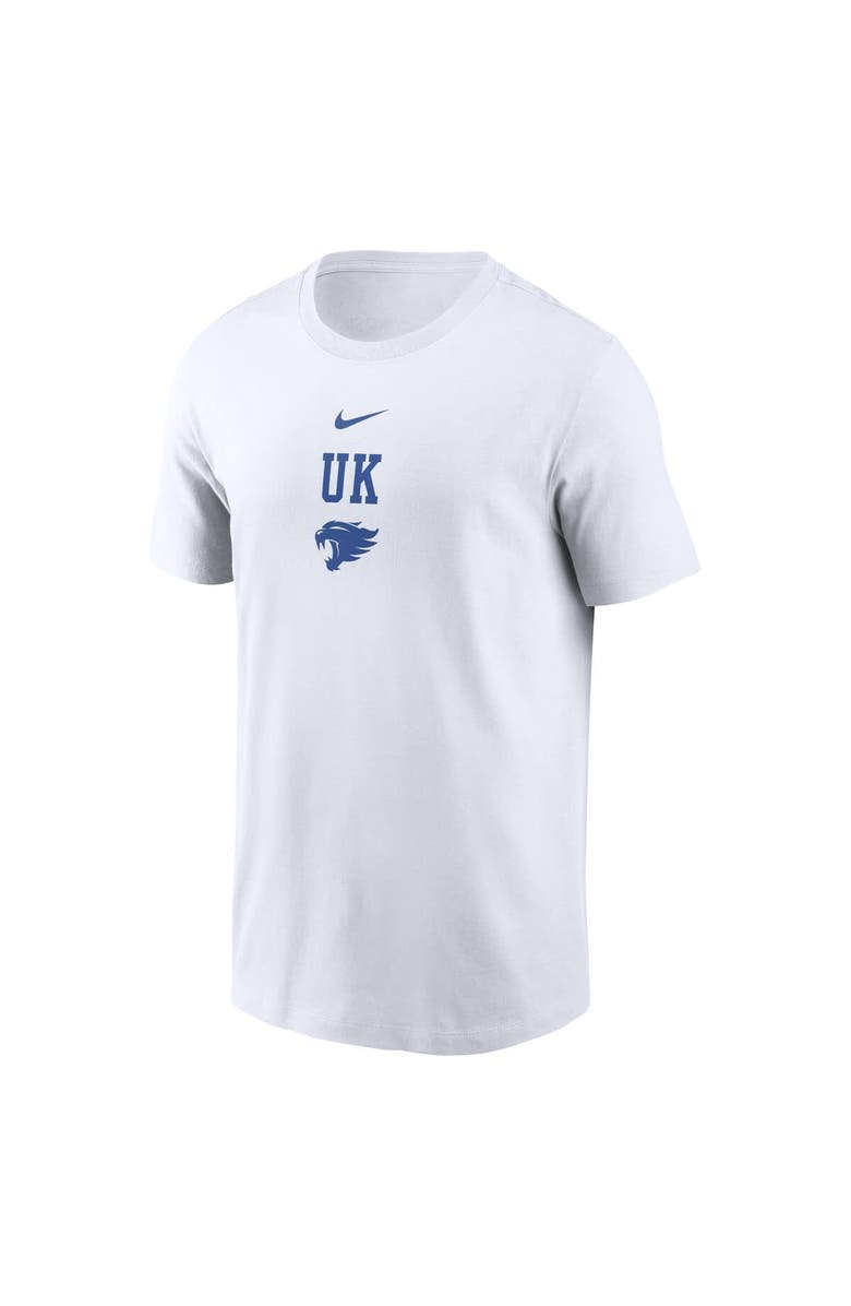 Nike Men's Nike White Kentucky Wildcats 2-Hit Stacked T-Shirt, Alternate, color, White