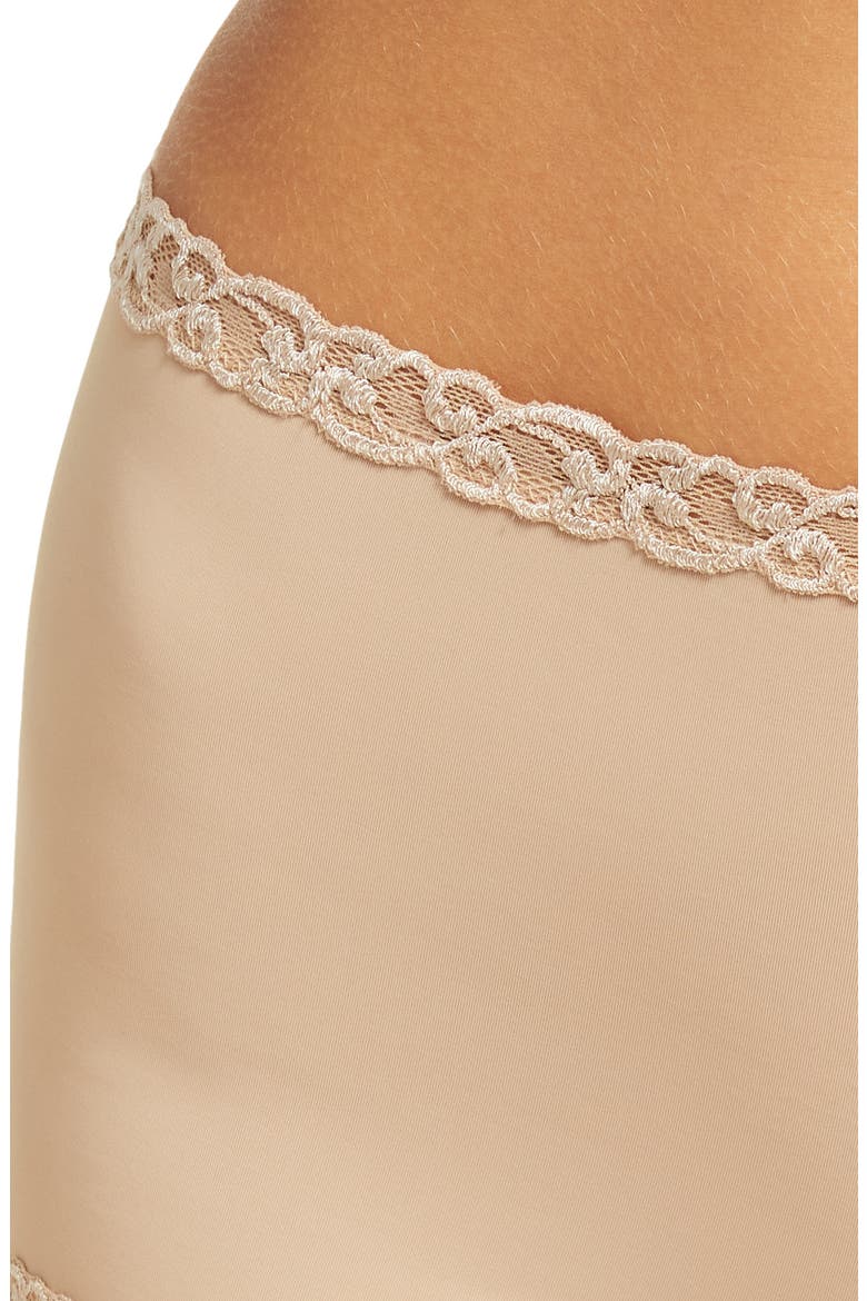 Pure Luxe Boyshorts, Alternate, color, CAFE