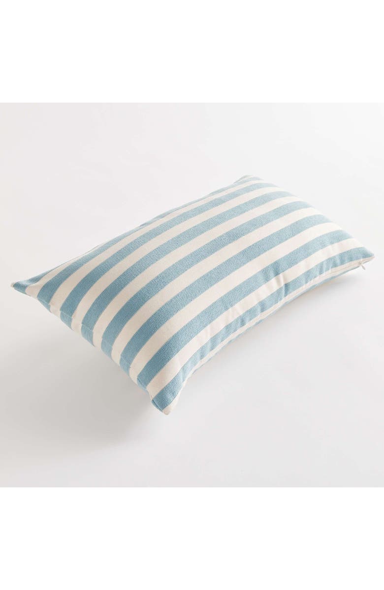 Napa Home & Garden Grant Lumbar Indoor-Outdoor Pillow, Alternate, color, Blue