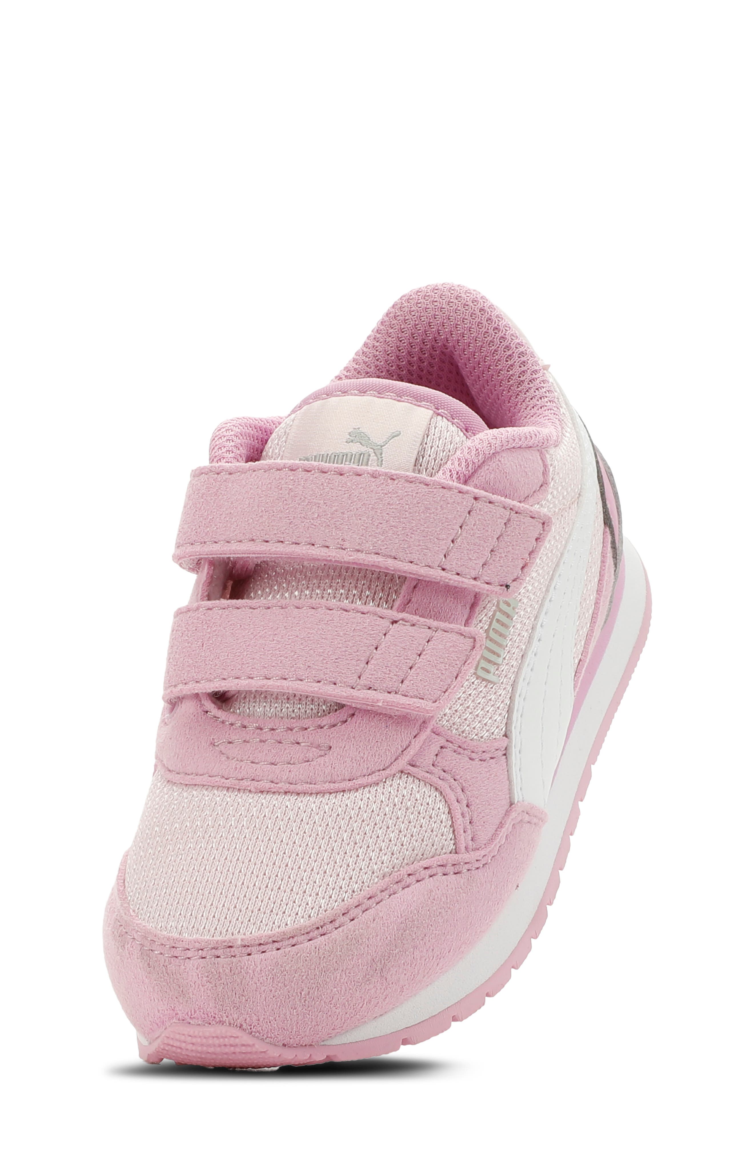 Kids' St Runner V4 Mesh Sneaker, Alternate, color, POWDER PINK/ WHITE/ MINT