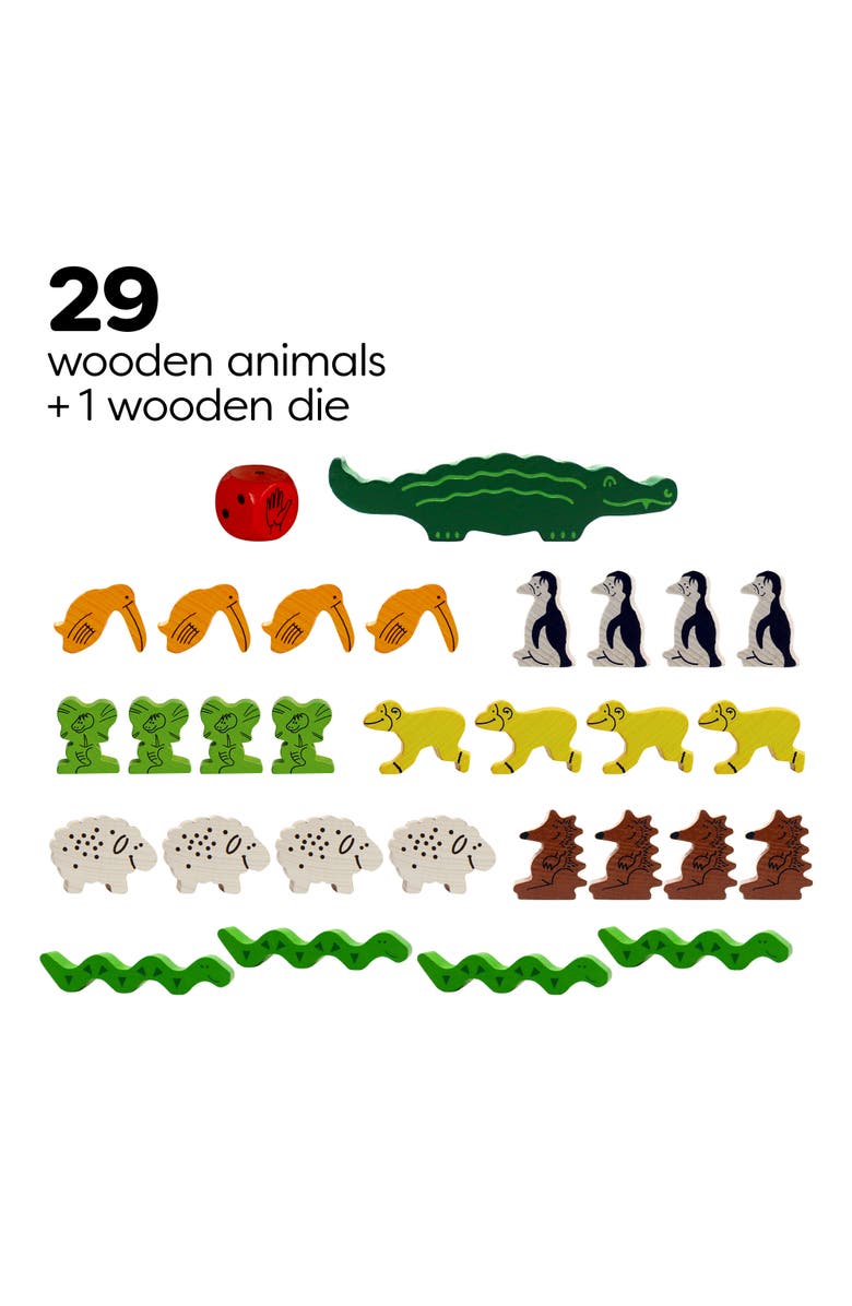 HABA Animal Upon Animal - Classic Wooden Stacking Game Ultimate Family Board Games for Kids and Adults, Party Games and Fun Dexterity Kids Games 4-8, Alternate, color, Multi