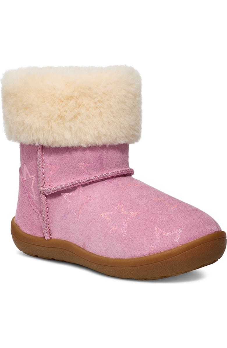 UGG<sup>®</sup> Kids' Sammee Iridescent Star Boot, Main, color, Dusty Orchid / Pink Iridescent
