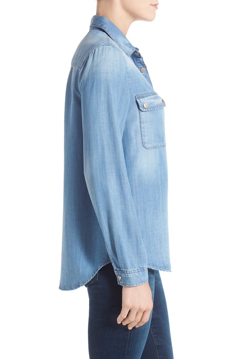 Mavi Jeans 'Sammy' Tencel<sup>®</sup> Chambray Shirt, Alternate, color, 