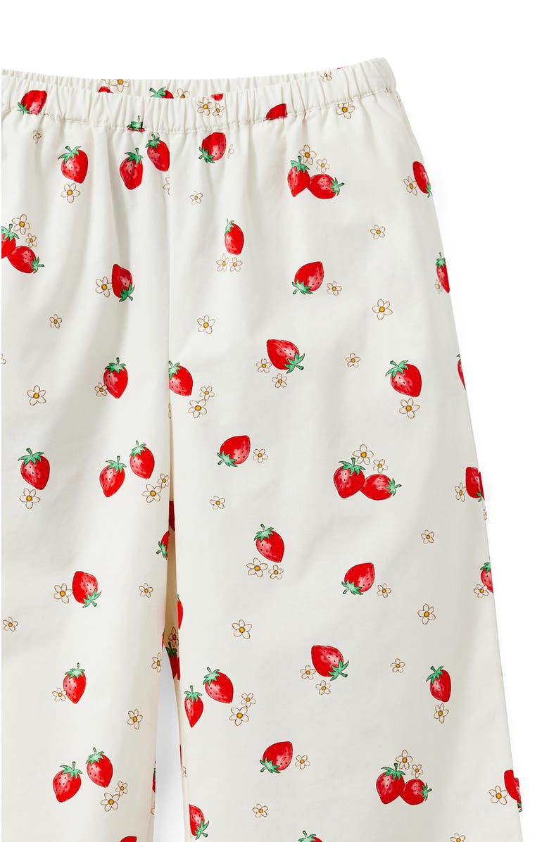 Cotton On Kids Kid's Gigi Wide Leg Pant, Alternate, color, Dark Vanilla Strawberry