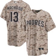 Nike Men's Nike Manny Machado Camo San Diego Padres USMC Alternate Replica Player Jersey