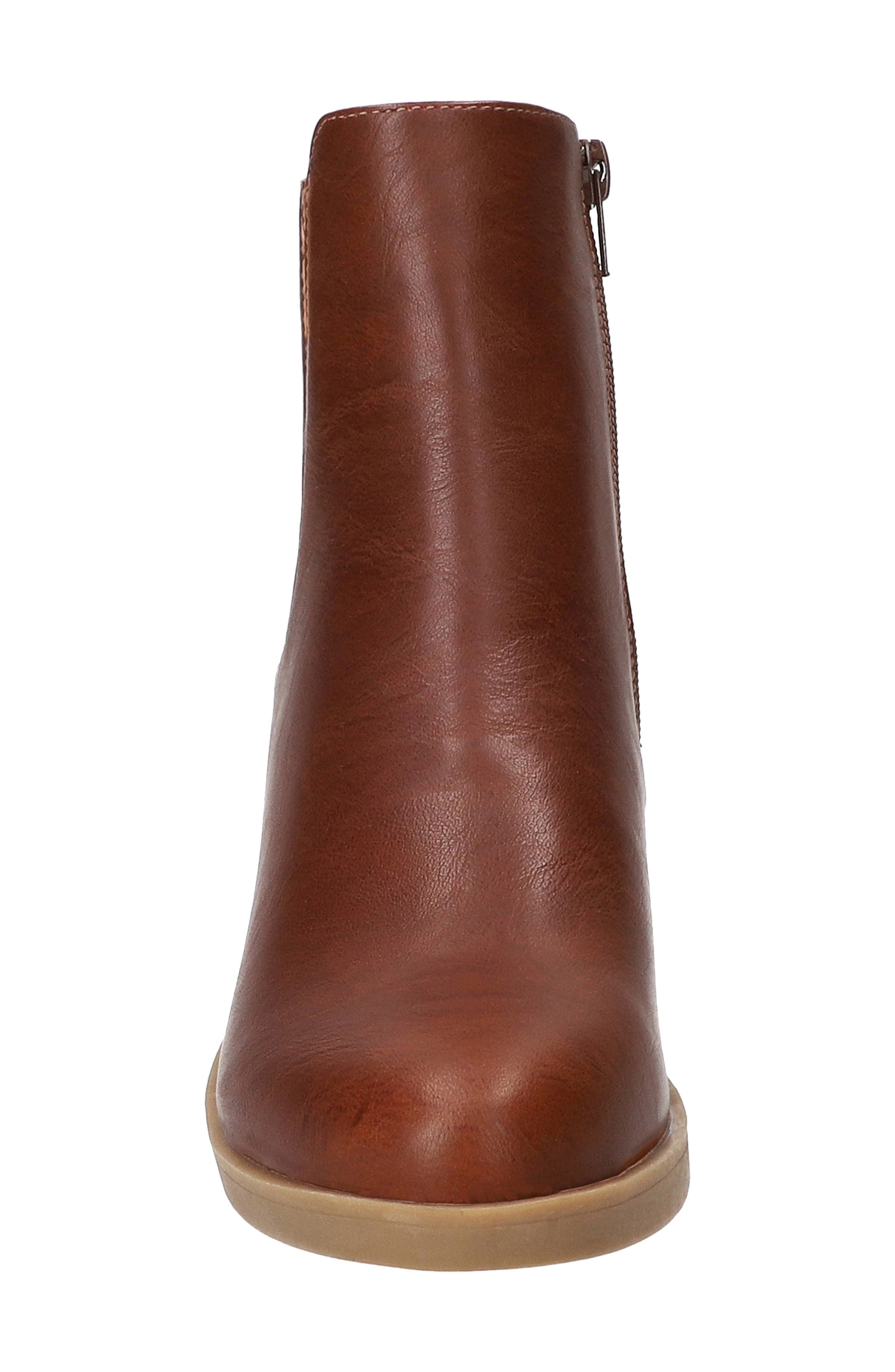 Tulsa Faux Leather Bootie, Alternate, color, TAN