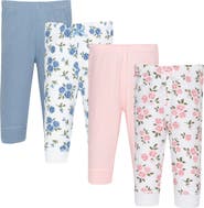 Hudson Baby Pack of 4 Everyday Pants Set