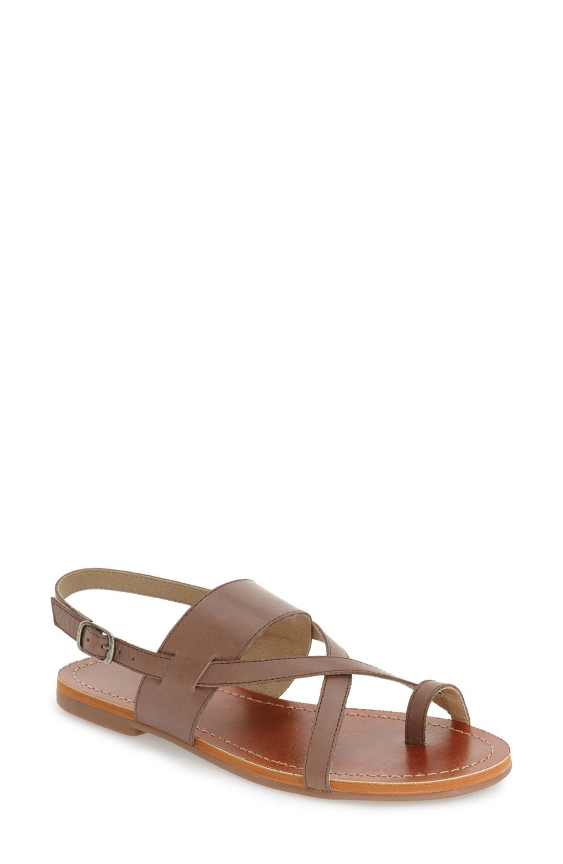 'Ellsona' Slingback Sandal, Main, color, GREY