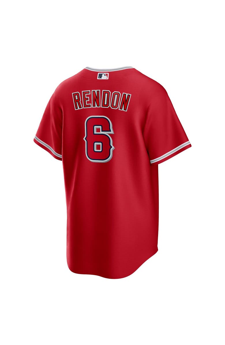 Nike Men's Nike Anthony Rendon Red Los Angeles Angels Alternate Replica Player Name Jersey, Alternate, color,