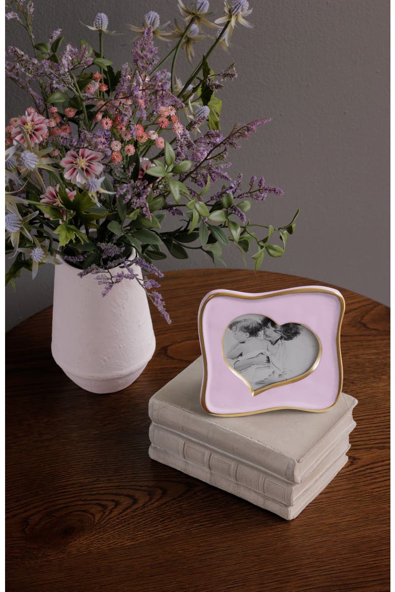Frame Encanto Curved Heart 5 x 5, Alternate, color, Lilac
