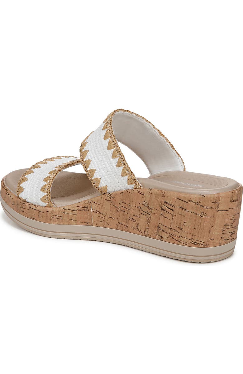 LifeStride Resort Wedge Sandal, Alternate, color, White