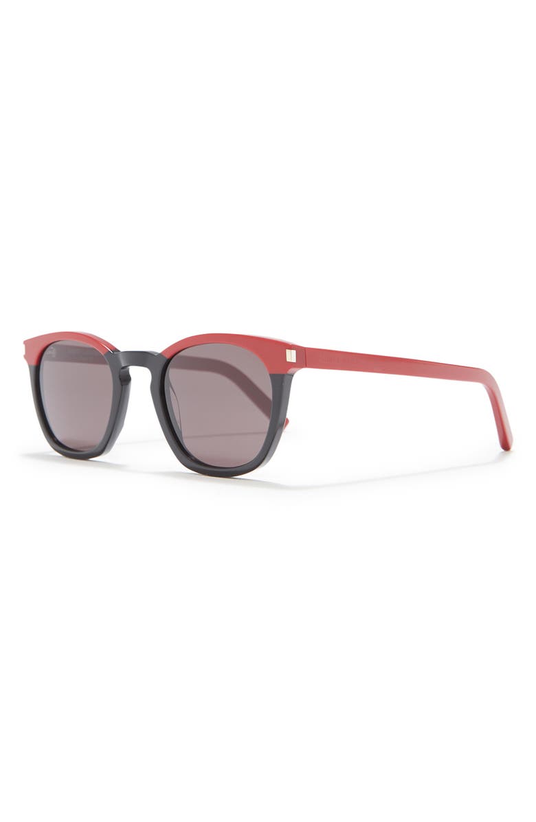 Saint Laurent 49mm Square Sunglasses, Alternate, color,
