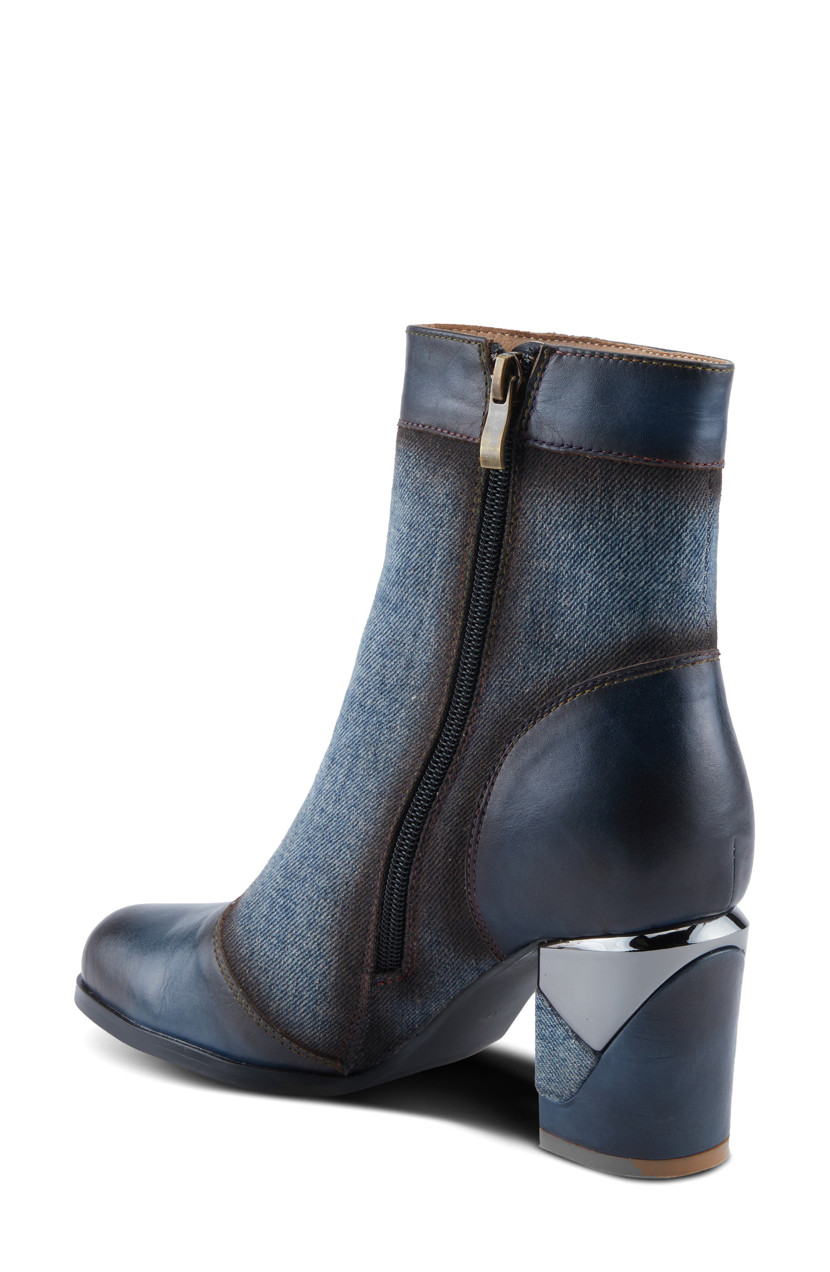 L'Artiste by Spring Step Milani Cap Toe Bootie, Alternate, color, 