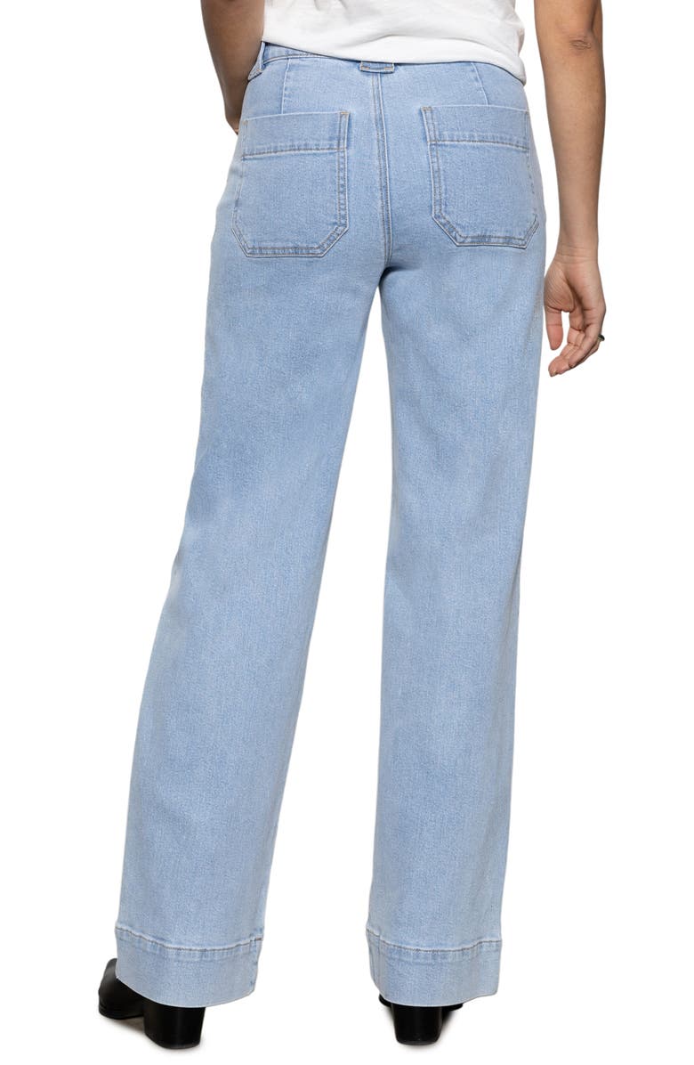 Sanctuary Voyage High Waist Straight Leg Jeans, Alternate, color, 