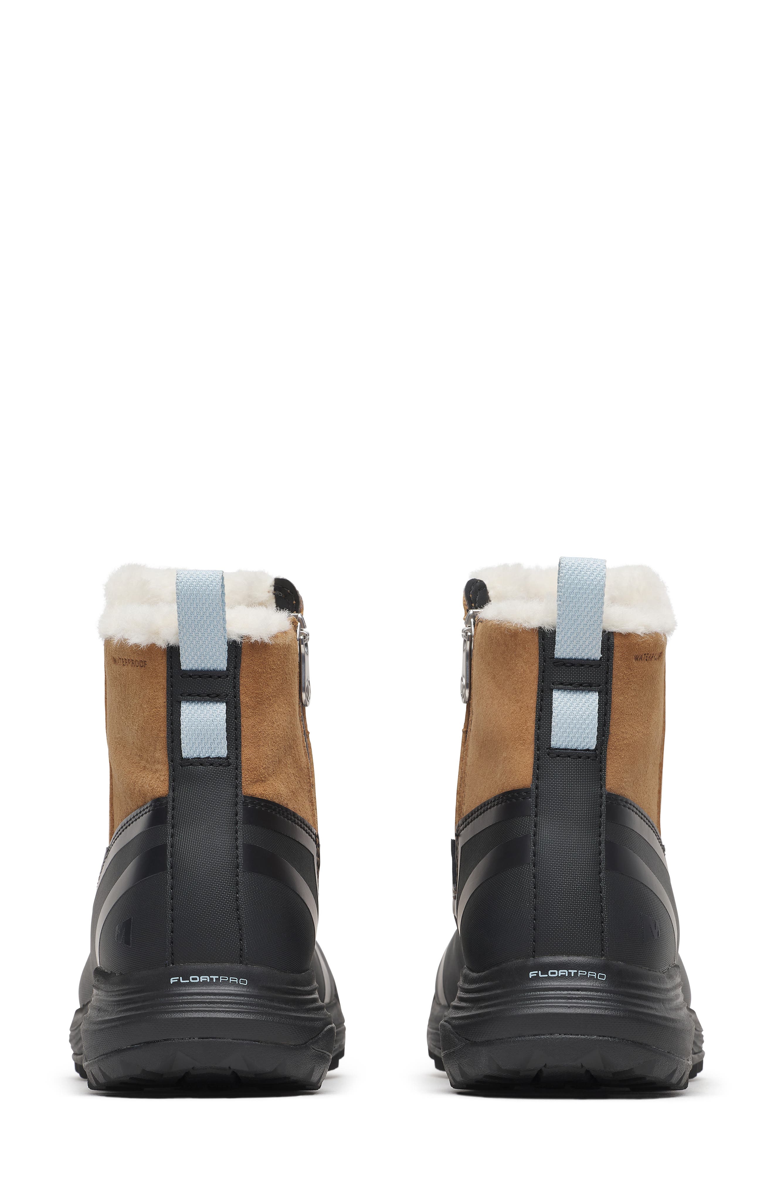 Siren 4 Thermo Faux Fur Trim Pull-On Boot, Alternate, color, TOBACCO