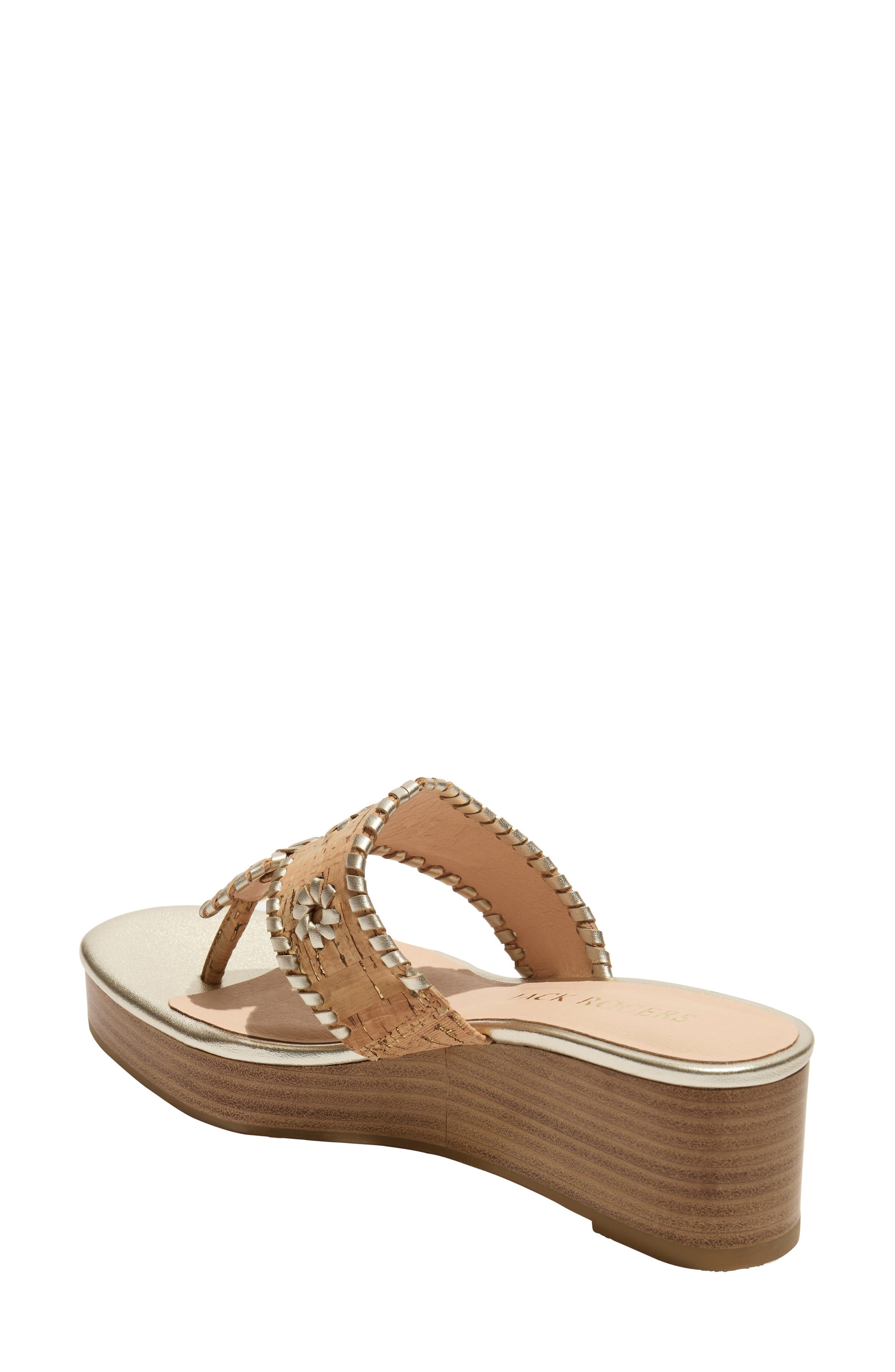Jack Rogers Jacks Platform Wedge Flip Flop, Alternate, color, 