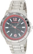 True Religion Two Tone Bracelet Watch