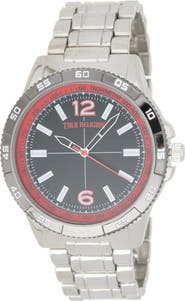True Religion Two Tone Bracelet Watch