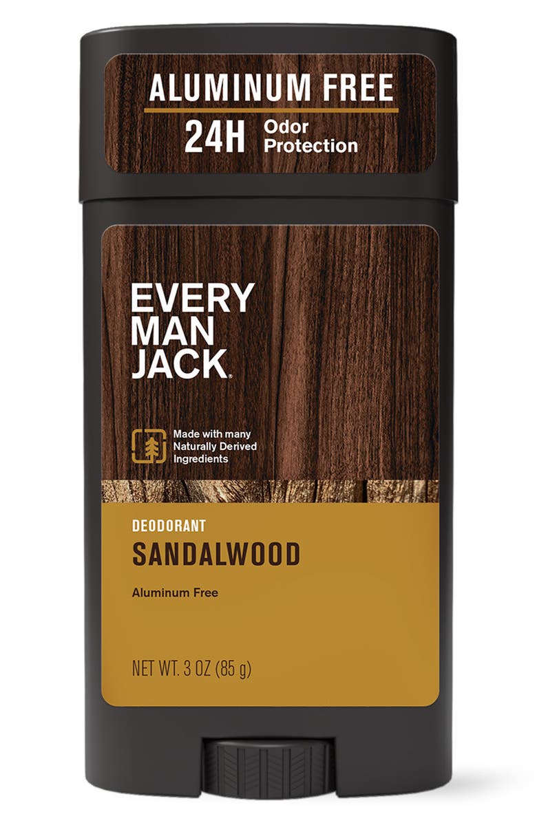 EVERY MAN JACK Sandalwood Deodorant, Main, color, 