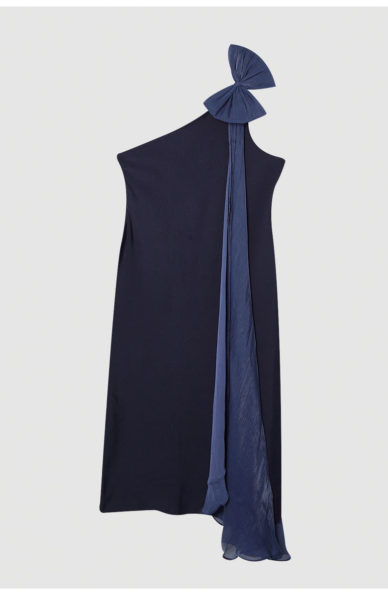 Karen Millen Tassel Sleeve Detail Maxi Dress, Alternate, color, Navy