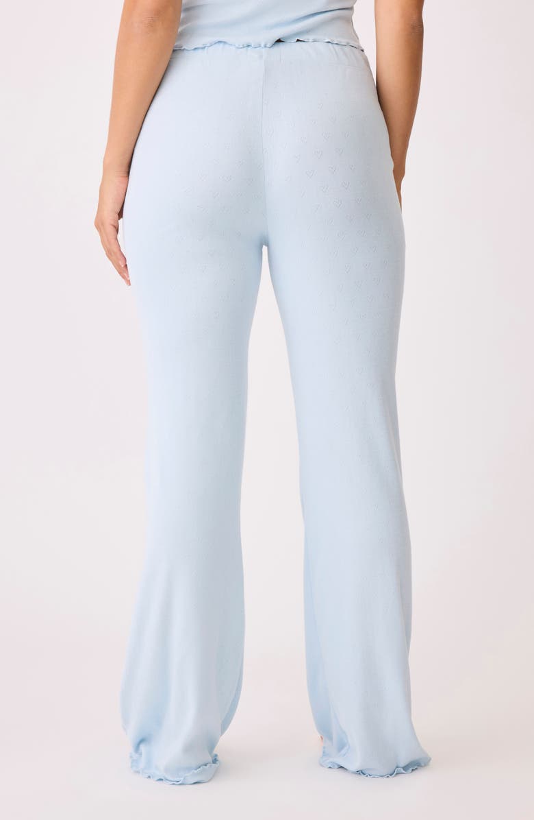 PJ Salvage Pointelle Heart Pajama Pants, Alternate, color, 