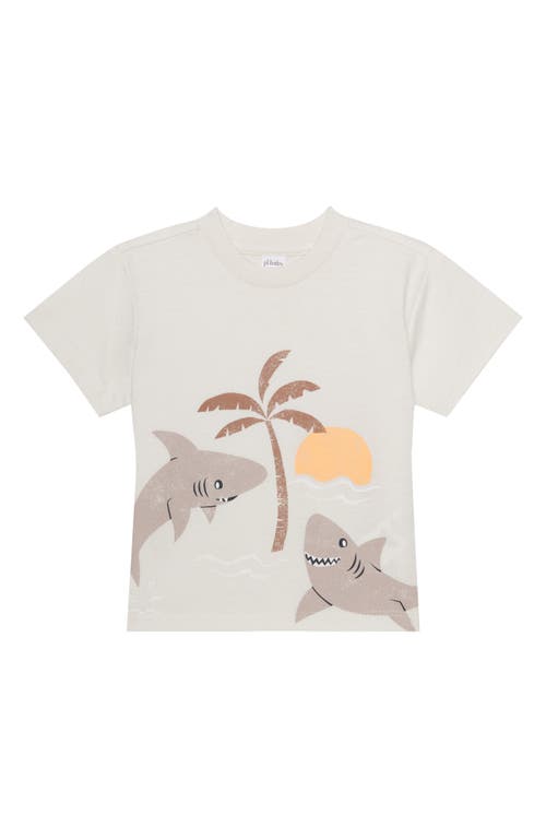 Pl Baby By Petit Lem Graphic T-shirt, Cargo Shorts & Cap Set